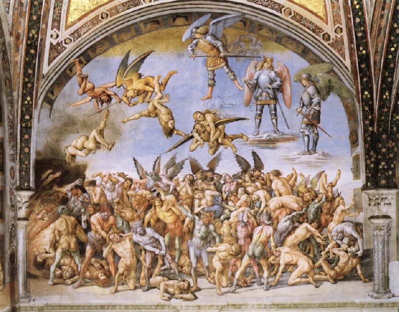 The Dmned Sent to Hell, Luca Signorelli